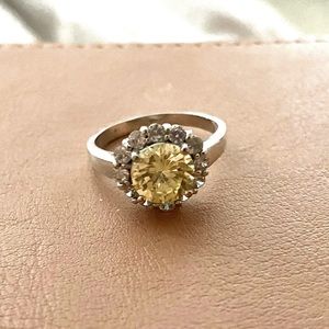 Topaz ring